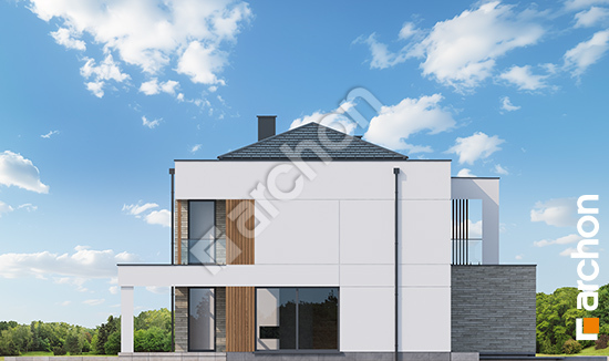 Elewacja boczna projekt willa sara g2e c2adf110ef72a3dd533570f53350421e  266