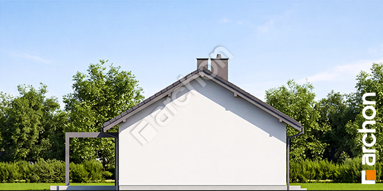 Elewacja boczna projekt dom w kostrzewach 18 6151d0fe014376636fafcca83c5bca23  266