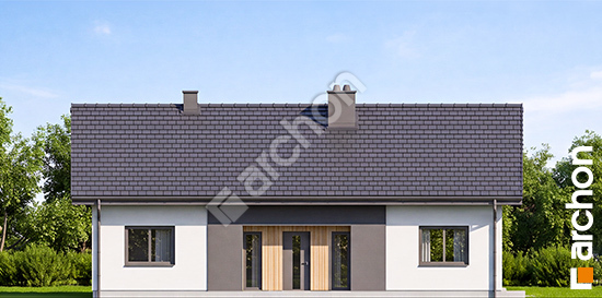 Elewacja frontowa projekt dom w kostrzewach 18 d0976684f5e27f7055da6be3054c4f4a  264
