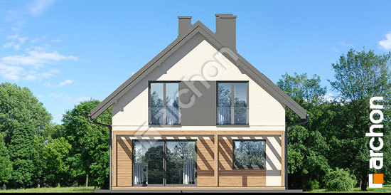 Elewacja ogrodowa projekt dom w malinowkach 21 e884742d2c1b491a23bb43c3f57e0a85  267