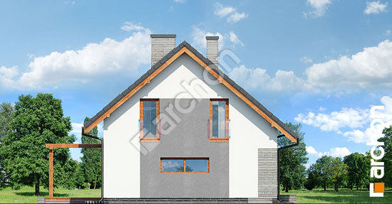 Elewacja boczna projekt dom w limetkach 2 g2 4b9cdf67e2f8360e43f1f8a0bfa92257  266