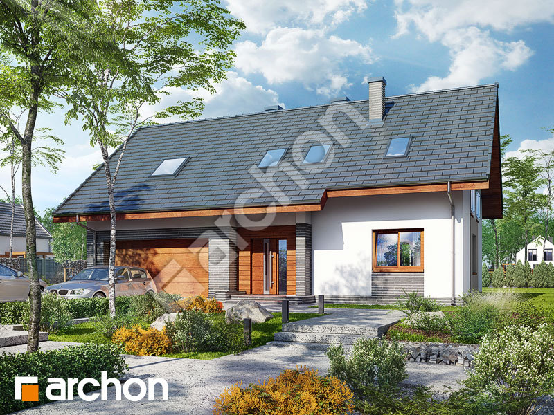 gotowy projekt Dom w limetkach 2 (G2) widok 2