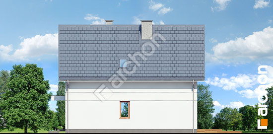 Elewacja boczna projekt dom pod limbami 2 0e1f202a11786191332b47befc11a4ea  265