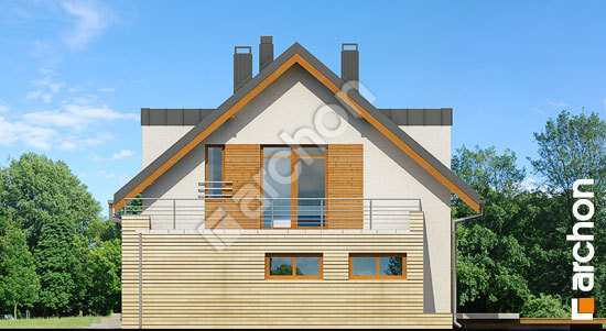 Elewacja boczna projekt dom w kardamonie ver 2 3514297c7955e239acff5c2b5db68447  265