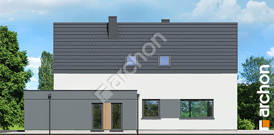 Elewacja boczna projekt dom w miletiach ge 7a9609716677e1039c05d266c14a29bc  265