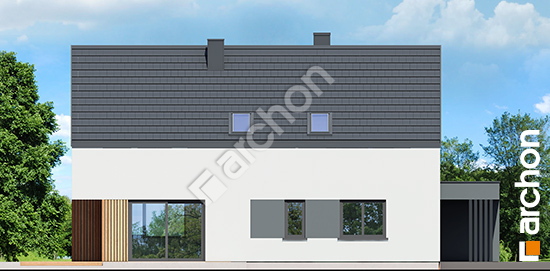 Elewacja boczna projekt dom w miletiach ge dbce2c04151ca379734f21a2eee433d3  266