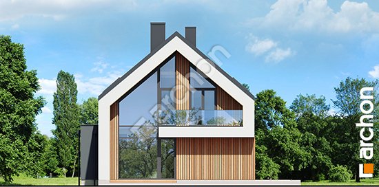 Elewacja ogrodowa projekt dom w miletiach ge aafaf96066e0c02fd060da12f7ed5921  267