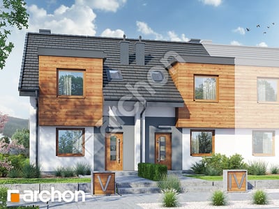 gotowy projekt Dom pod miłorzębem 10 (R2B) 