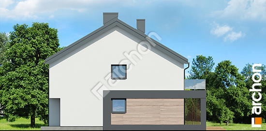 Elewacja boczna projekt dom w bratkach 5 r2ba ver 2 05184d4d94b11a01e31eef808bf4d7ce  265