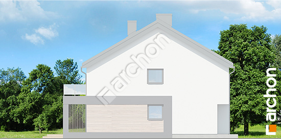 Elewacja boczna projekt dom w bratkach 5 r2ba ver 2 ef59810443510e949ba78338ad189d27  266