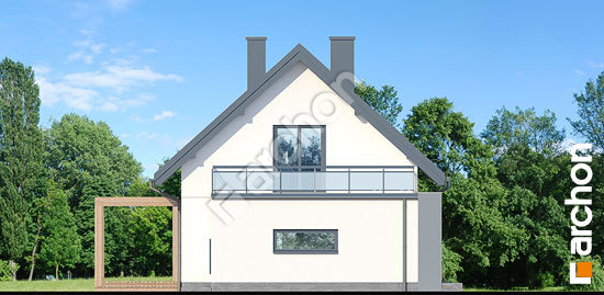 Elewacja boczna projekt dom w zielistkach 12 g2 81f30a23e85e1840d931ed413138a3c7  266
