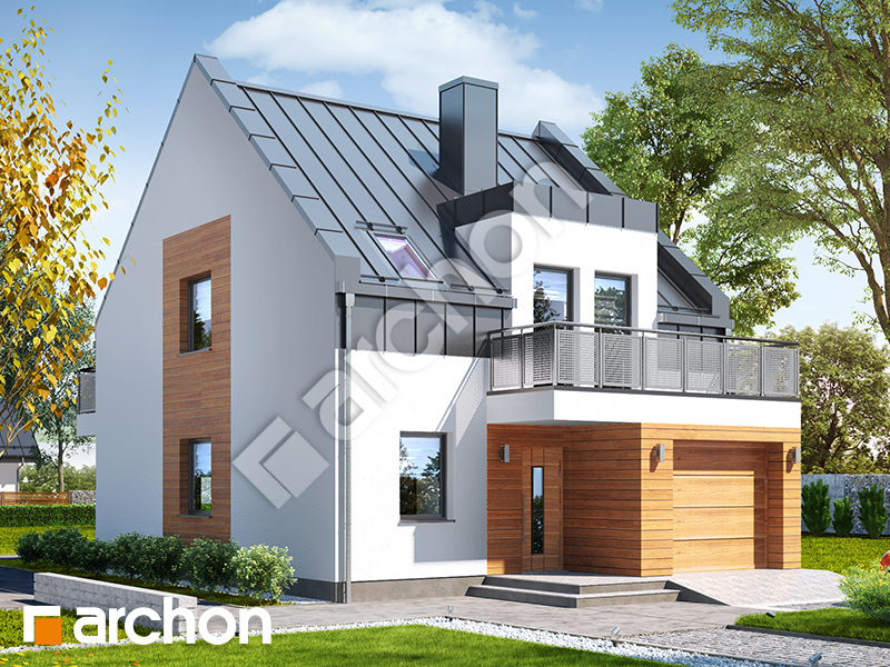 gotowy projekt Dom pod agawami 2 