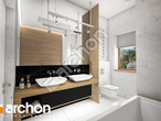 gotowy projekt Dom w mekintoszach 6 (E) OZE Wizualizacja łazienki (wizualizacja 3 widok 1)
