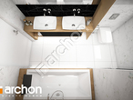 gotowy projekt Dom w mekintoszach 6 (E) OZE Wizualizacja łazienki (wizualizacja 3 widok 4)
