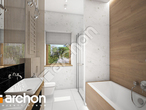 gotowy projekt Dom w mekintoszach 6 (E) OZE Wizualizacja łazienki (wizualizacja 3 widok 2)