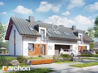 gotowy projekt Dom w zimokwiatach (R2) widok 1