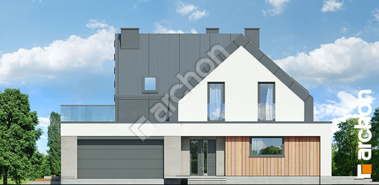 Elewacja frontowa projekt dom w ligustrach g2 4c7b0702164ffd5cc38a3fe476f4aef5  264