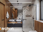 gotowy projekt Dom w kosaćcach 17 Wizualizacja łazienki (wizualizacja 3 widok 1)