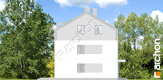 Elewacja boczna projekt dom w bratkach 17 r2b ver 2 d44af66c388bf30bcd5827a248086380  265