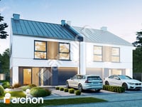 gotowy projekt Dom w narcyzach 15 (GB) widok 1