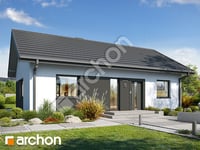 gotowy projekt Dom w kruszczykach 21 (E) OZE 