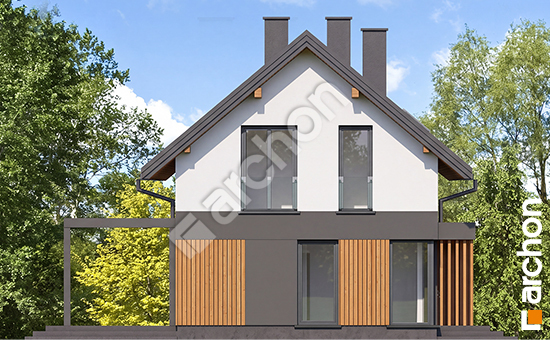 Elewacja boczna projekt dom w wisteriach 25 05cead405648e0974be0f757d12b43c3  266