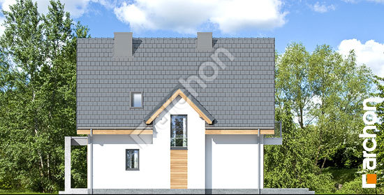 Elewacja boczna projekt dom w miodunkach n 82e7f6cb5843114344c8c5b2524523f3  266
