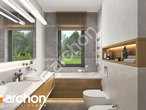 gotowy projekt Dom w cieszyniankach 8 Wizualizacja łazienki (wizualizacja 3 widok 2)
