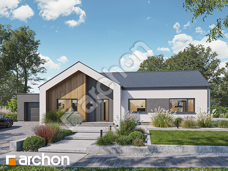 gotowy projekt Dom w bergeniach 5 (GE) widok 1