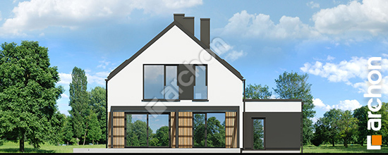 Elewacja ogrodowa projekt dom w grudnikach g2e 229bfc8205472cba91c8d66fd2337564  267