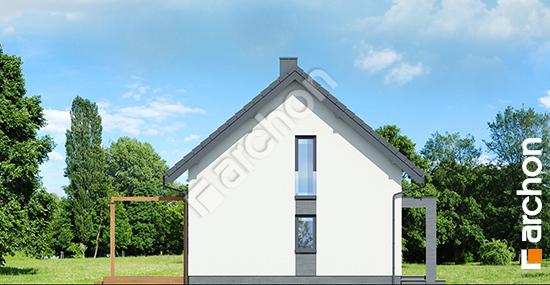 Elewacja boczna projekt dom w borowkach ne oze c9ebc7df8051ac9279e159a7d273d09d  266