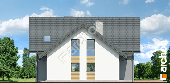 Elewacja boczna projekt dom w karisjach 2 9e3e4734c3d59f9faa3c37320ede1612  265