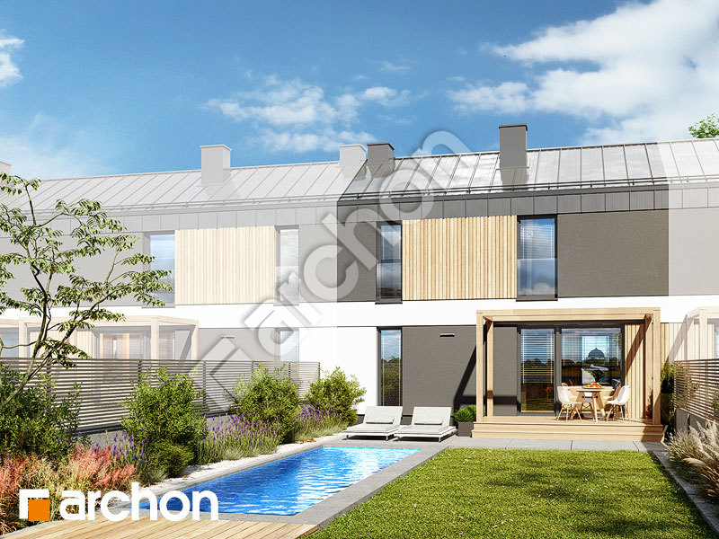 gotowy projekt Dom w everniach (S) widok 2