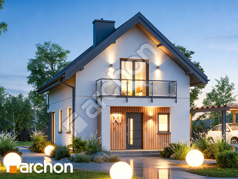 gotowy projekt Dom w sasankach 7 widok 2