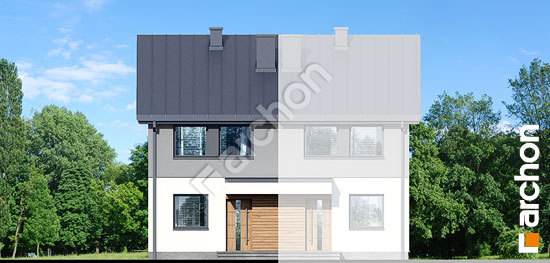 Elewacja frontowa projekt dom w riveach 4 b d25ecb049224ae0f3e20c26581cae6d7  264