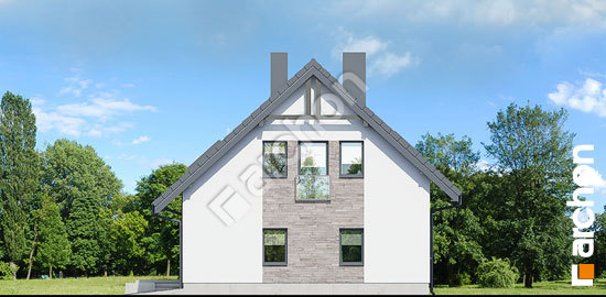 Elewacja boczna projekt dom w lucernie 4 ver 2 3ae62311b49772085c81578f3f6c376c  265