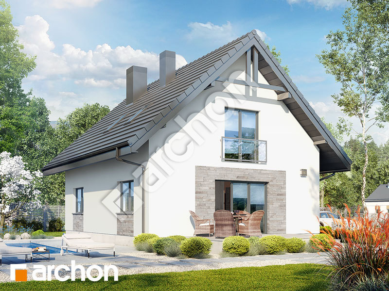 gotowy projekt Dom w lucernie 4 widok 2