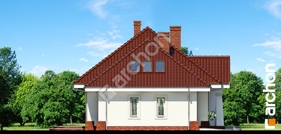Elewacja boczna projekt dom w lotosach g ver 2 42f653be64151dc18a4acba5c43283c8  266