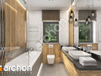 gotowy projekt Dom w lulo 3 (G2) Wizualizacja łazienki (wizualizacja 3 widok 1)