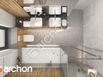 gotowy projekt Dom w lulo 3 (G2) Wizualizacja łazienki (wizualizacja 3 widok 4)