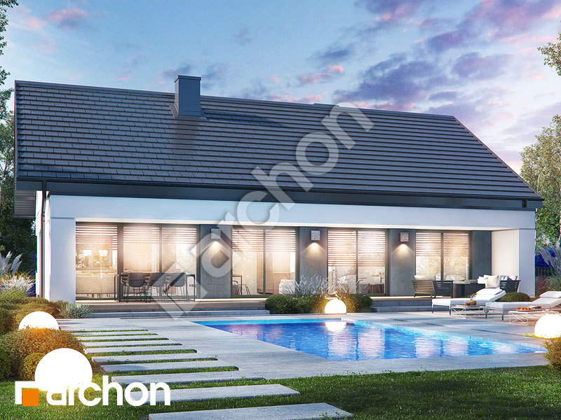 gotowy projekt Dom w lulo 3 (G2) widok 1