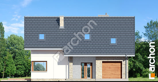Elewacja frontowa projekt dom w brunerach a6bb0a627f9788d0b6e9bd421b5da2c5  264