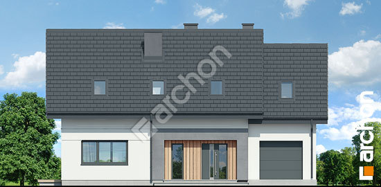 Elewacja frontowa projekt dom w szmaragdach 5 g b6108addea50c5a11d3963d305e9f65e  264