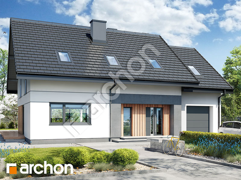 gotowy projekt Dom w szmaragdach 5 (G) 