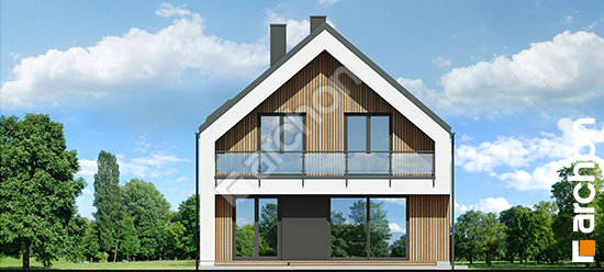 Elewacja ogrodowa projekt dom w anyzku 11 e 32d4e417e4e01ab77003435bec228a33  267