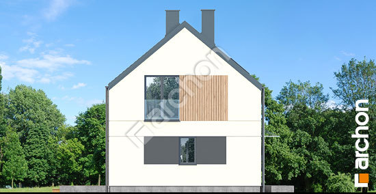 Elewacja boczna projekt dom w iberisach 4 dafee1921dd518e2711297278d1efd16  265