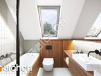 gotowy projekt Dom w arletach 2 Wizualizacja łazienki (wizualizacja 3 widok 1)