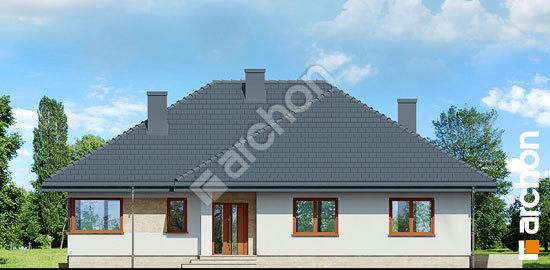 Elewacja frontowa projekt dom w alwach 3 5c6ddf4a71e49a55cabb94495265f725  264