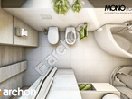 gotowy projekt Dom w majeranku 2 Wizualizacja łazienki (wizualizacja 1 widok 5)