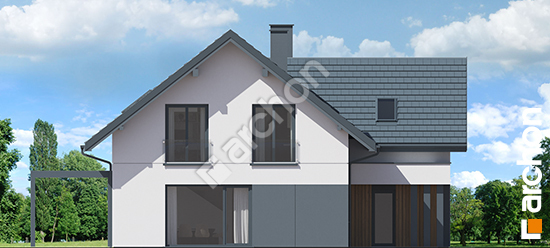 Elewacja boczna projekt dom w arganiach 2 g2e edfa688c1fe746e4494bf3908cb01a7d  266